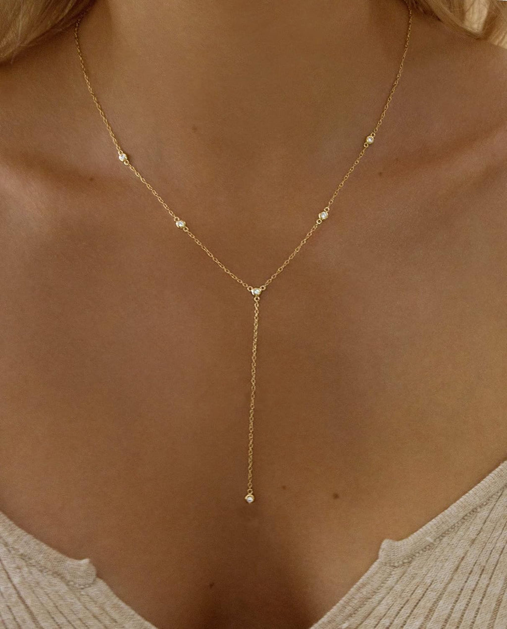 Dainty Charm Gold – Layered Necklace for Women