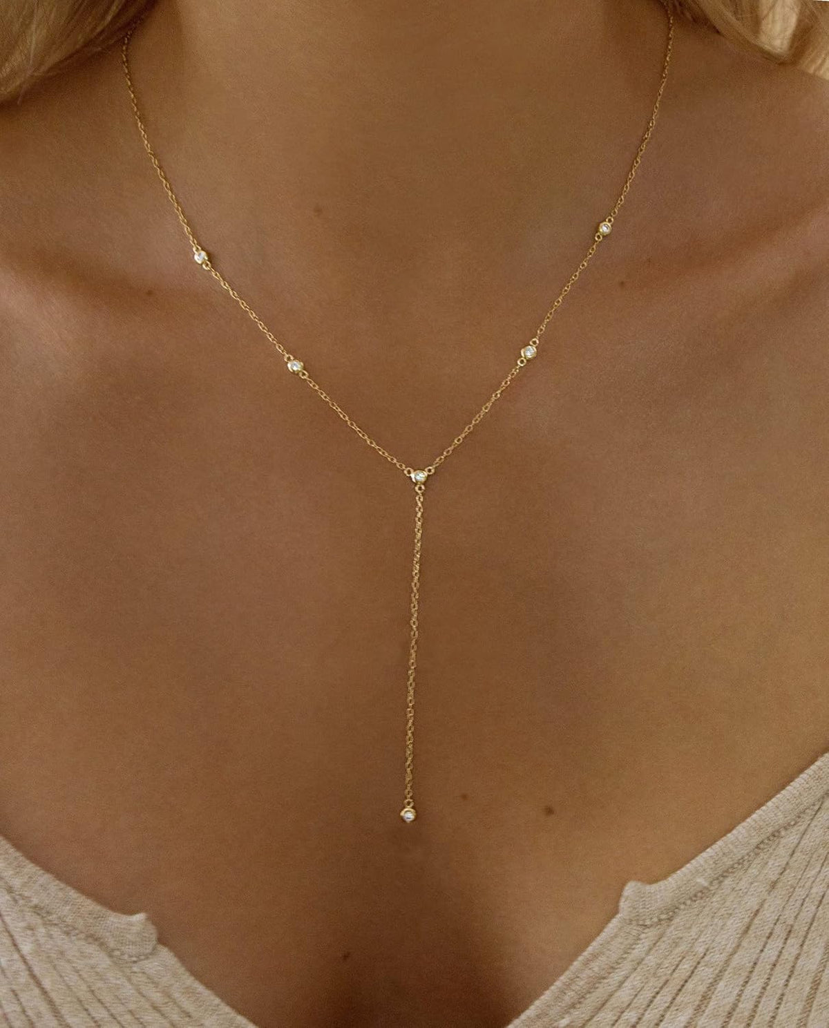 Dainty Charm Gold – Layered Necklace for Women
