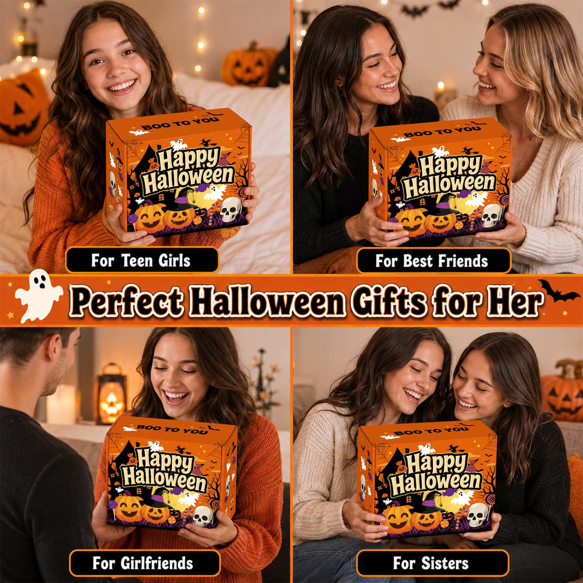 Boo-tiful Surprise - Halloween Boo Basket Stuffers for Women
