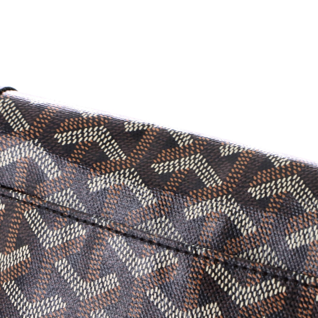 Goyard, Pre-Loved Plumet Clutch Wallet, Black