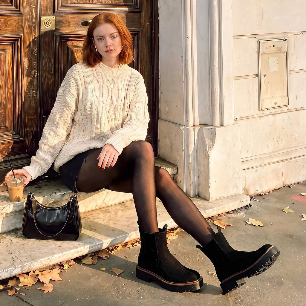 Fall-Boots Fall – Dream Pairs Chelsea Ankle Boots
