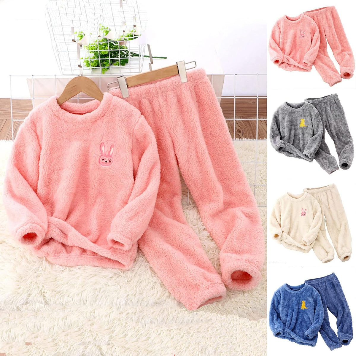 Warm & Fuzzy PJs – Toddler Fleece Sleepwear