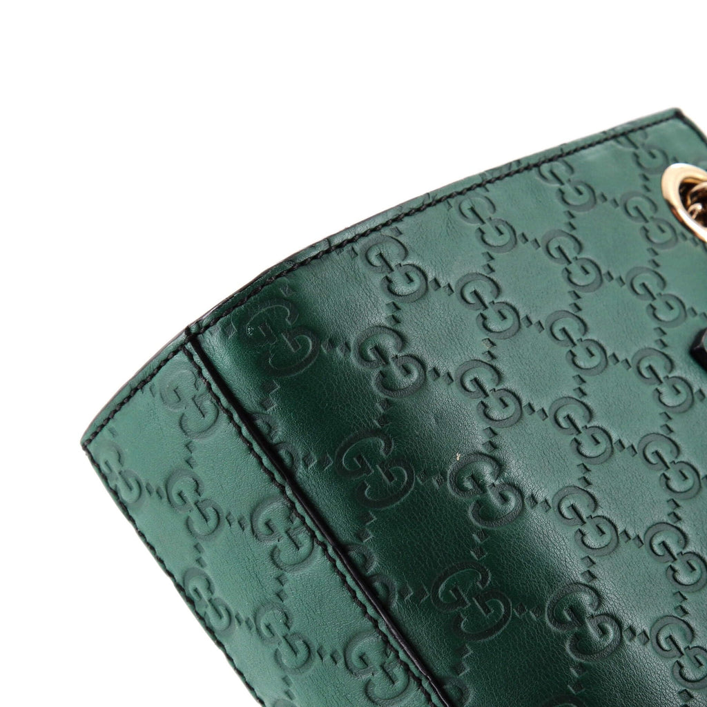 Gucci, Pre-Loved Emily Chain Flap Shoulder Bag Small, Green