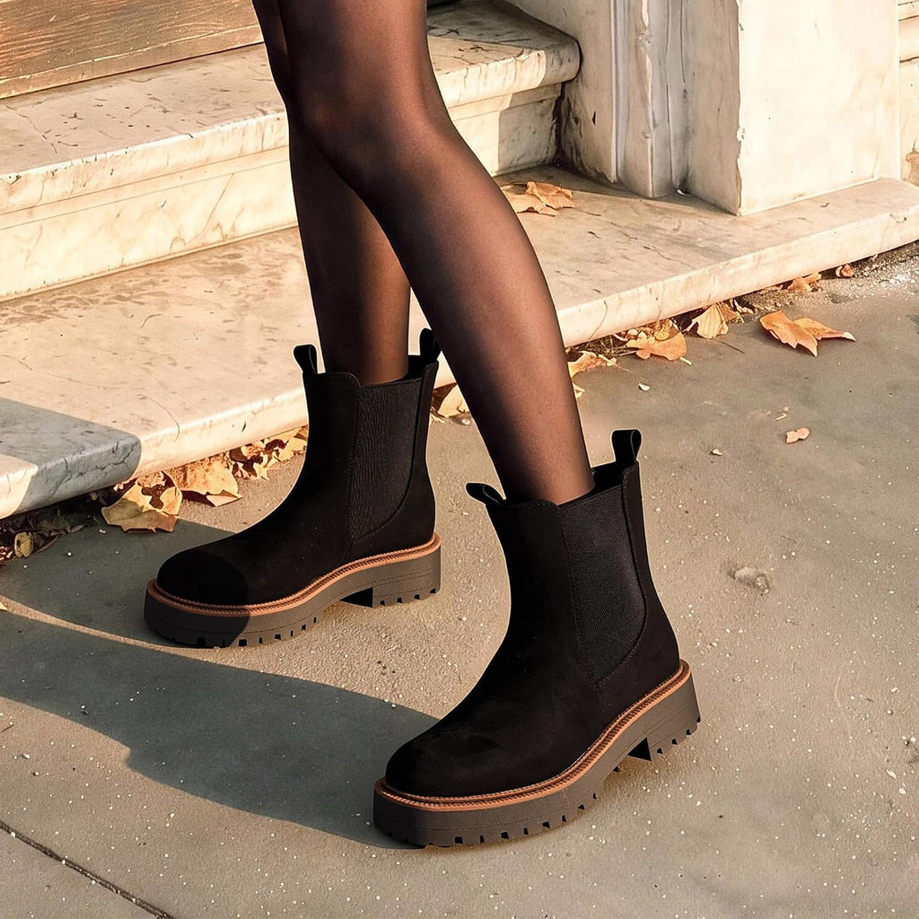 Fall-Boots Fall – Dream Pairs Chelsea Ankle Boots
