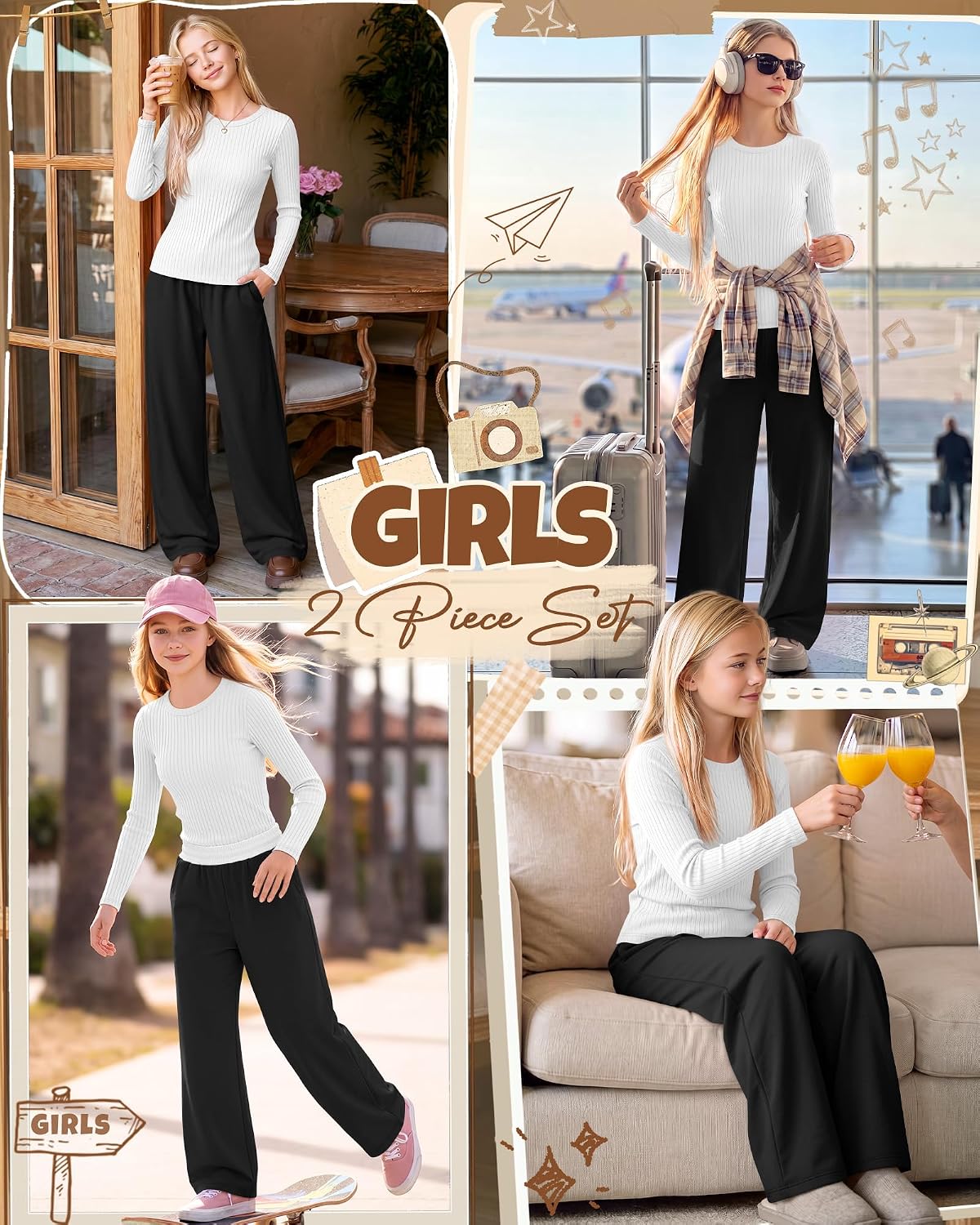 Sweater Weather Duo – Teen Girls' Sweatsuit