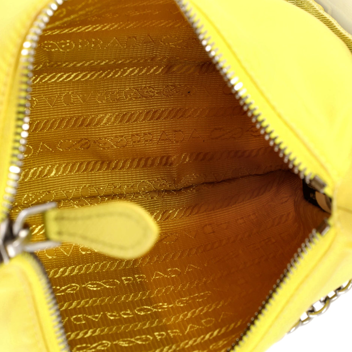 Prada, Pre-Loved Re-Edition 2005 Shoulder Bag Small, Yellow
