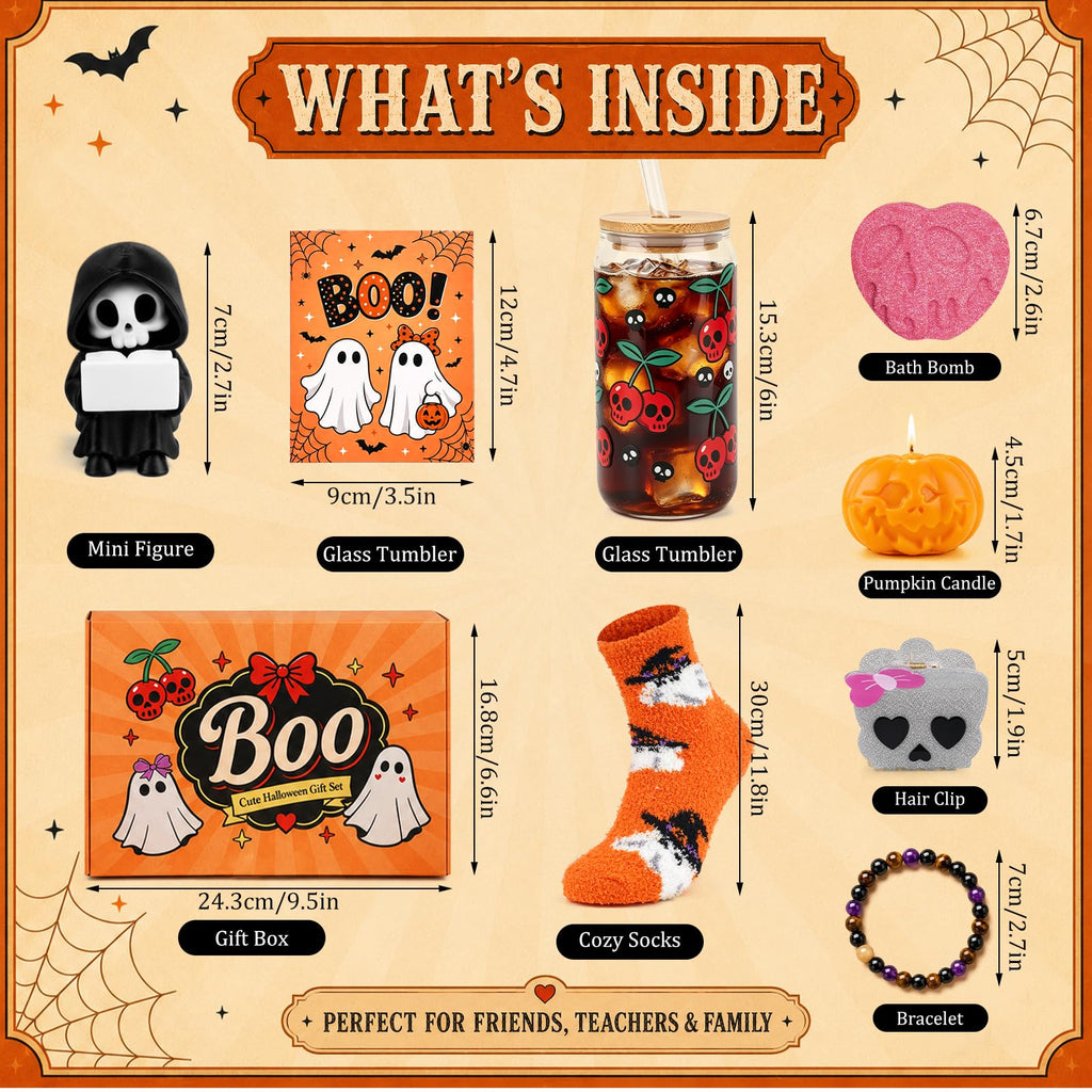 Boo-tiful Halloween Basket Stuffer Set (9 pcs)
