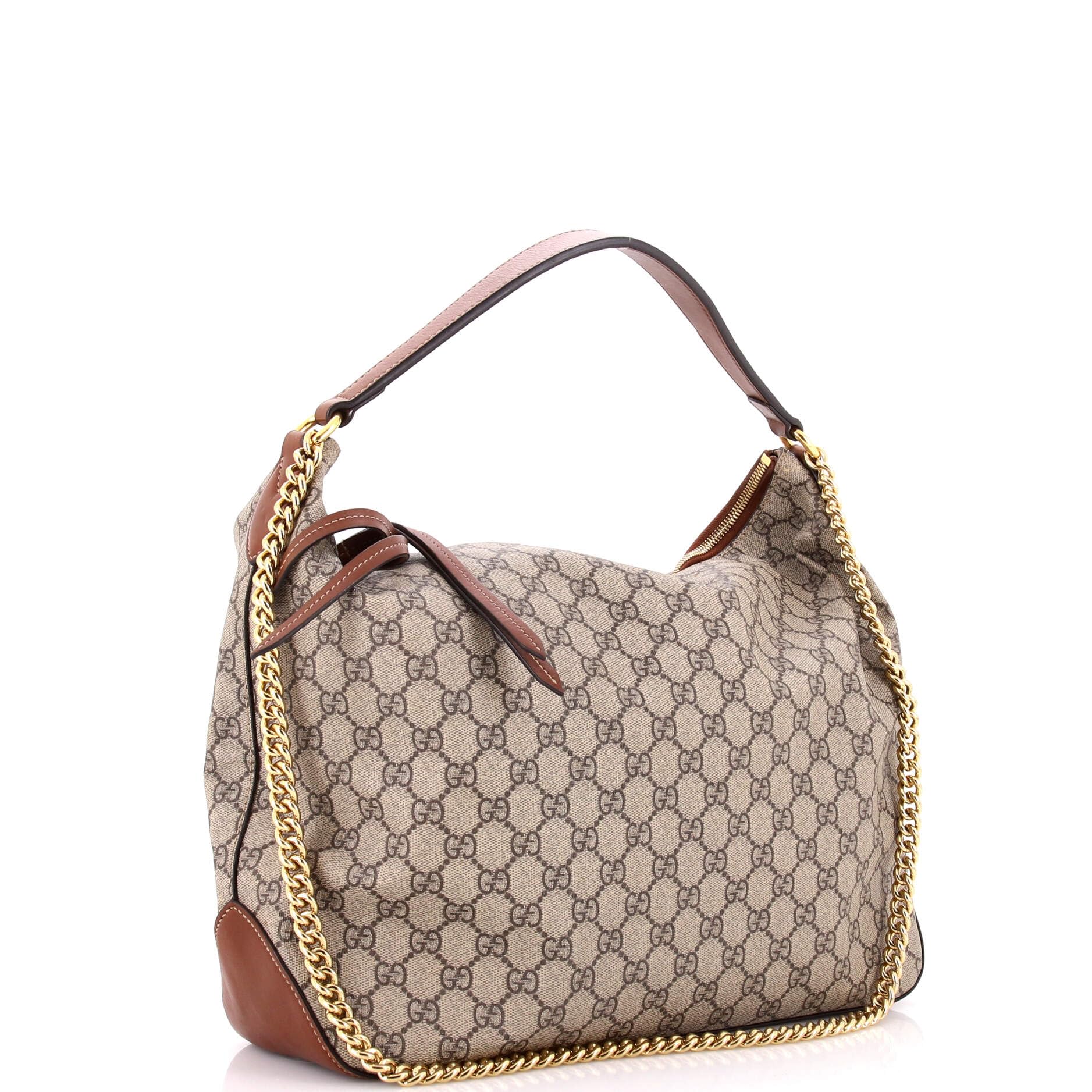 Gucci, Pre-Loved Chain Hobo Large, Brown