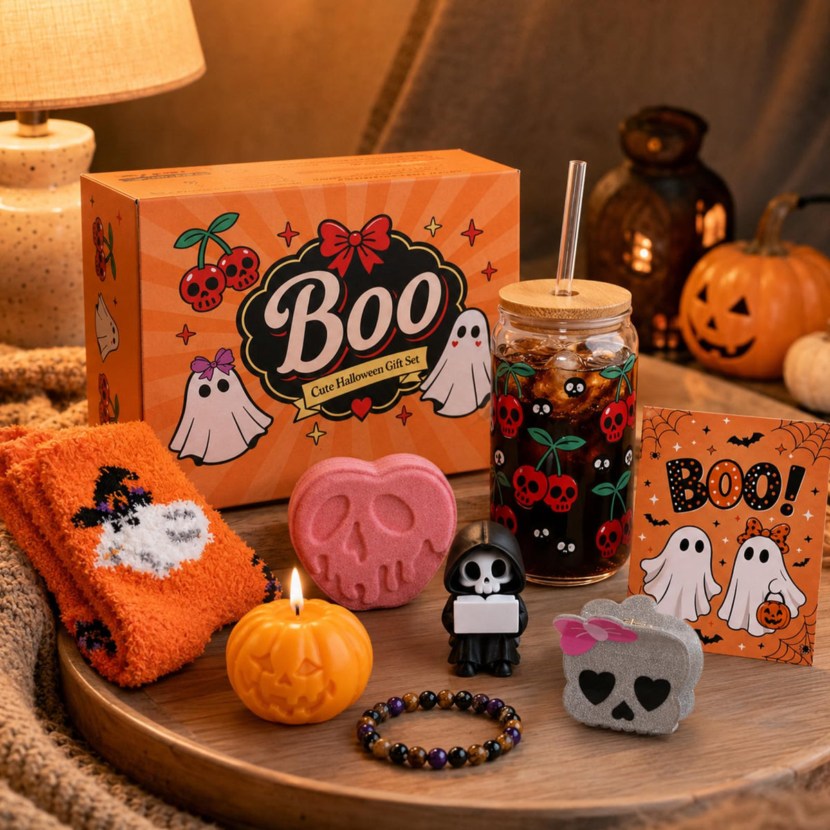 Boo-tiful Halloween Basket Stuffer Set (9 pcs)