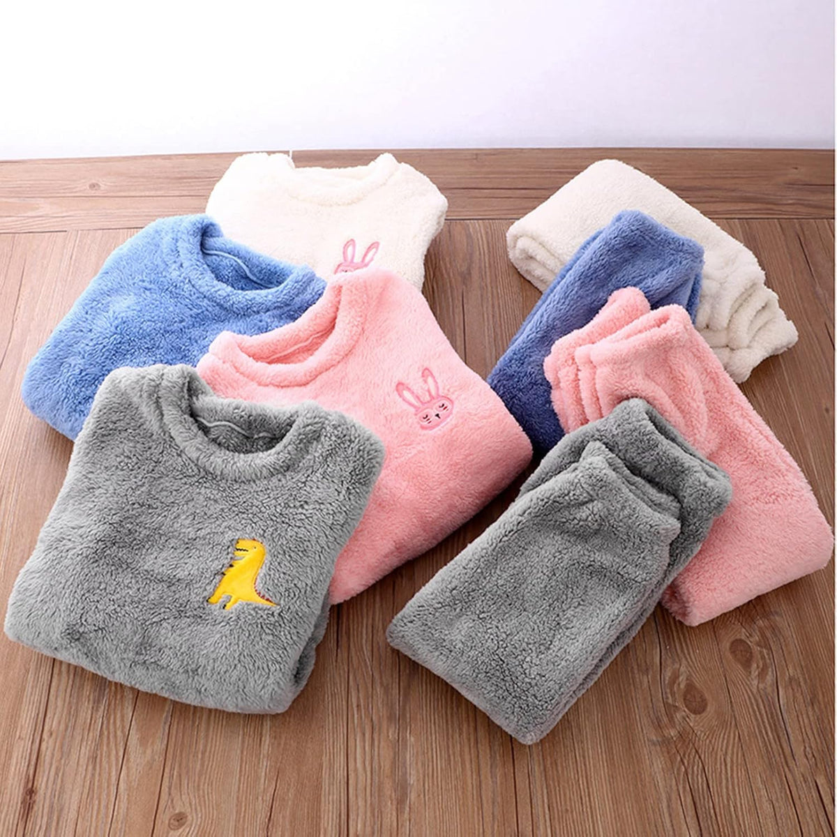 Warm & Fuzzy PJs – Toddler Fleece Sleepwear