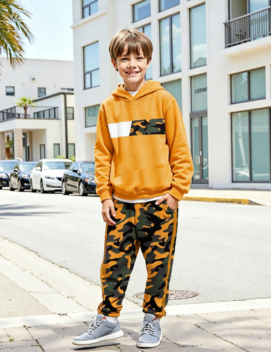 Teen Ready for Whatever Camouflage Pants Set