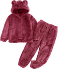 Cloud Soft Set – Girls' Fuzzy Fleece Outfit