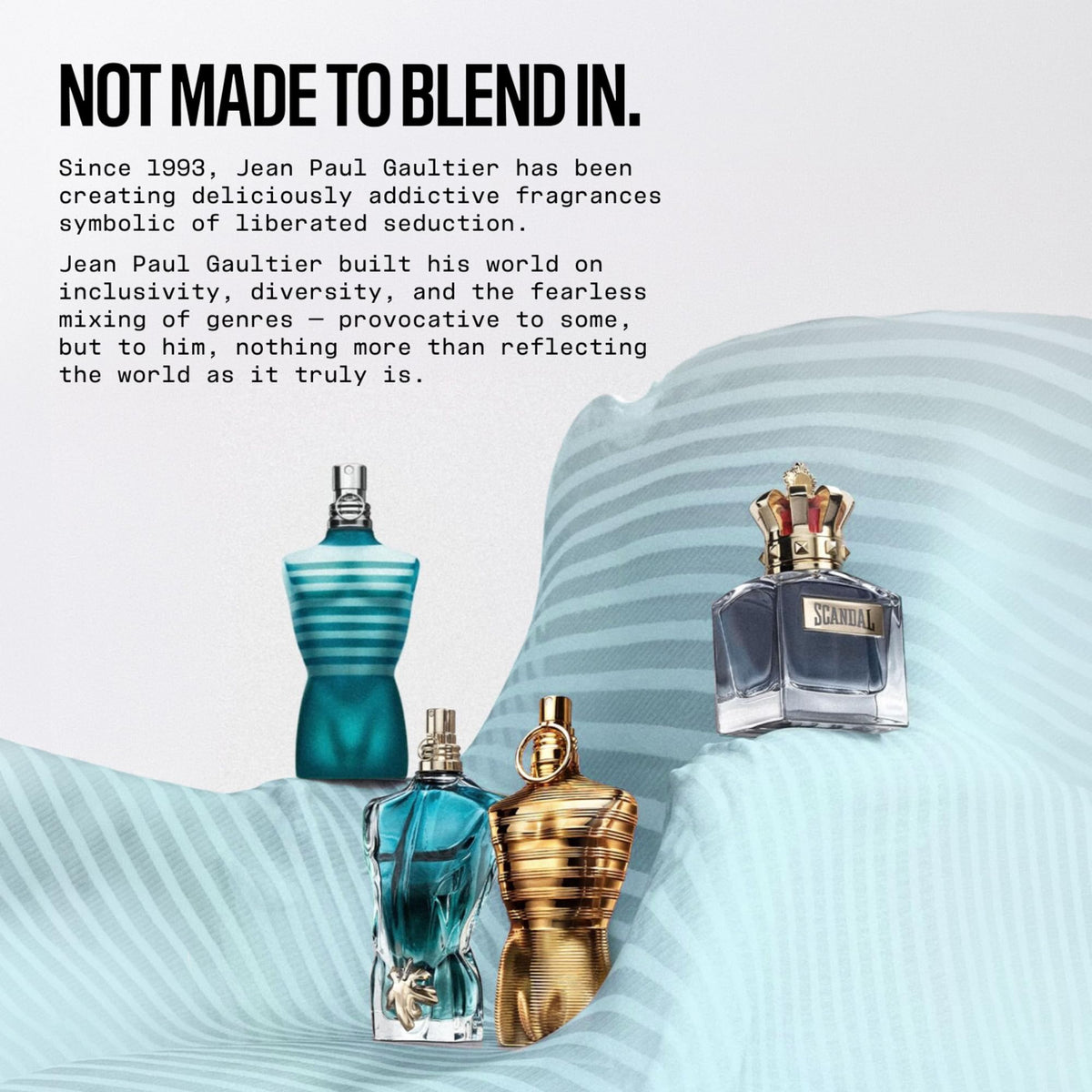 Jean Paul Gaultier Le Beau Eau de Toilette for Men - 4.2 oz