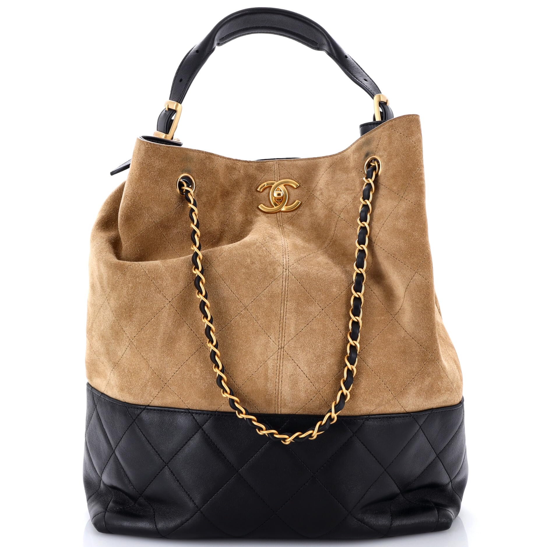 Everyday Luxury Classic Chanel Pre-Loved Coco Base Shopping Bag Small, Black