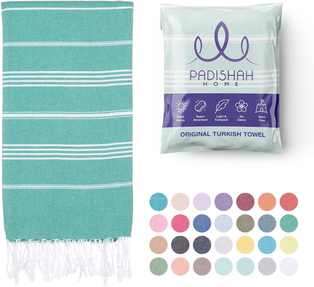 Turkish Tide – Oversized Cotton Beach Towel