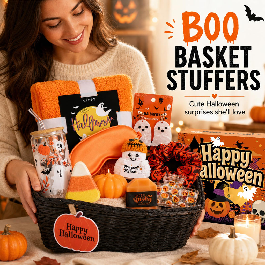 Boo-tiful Surprise - Halloween Boo Basket Stuffers for Women
