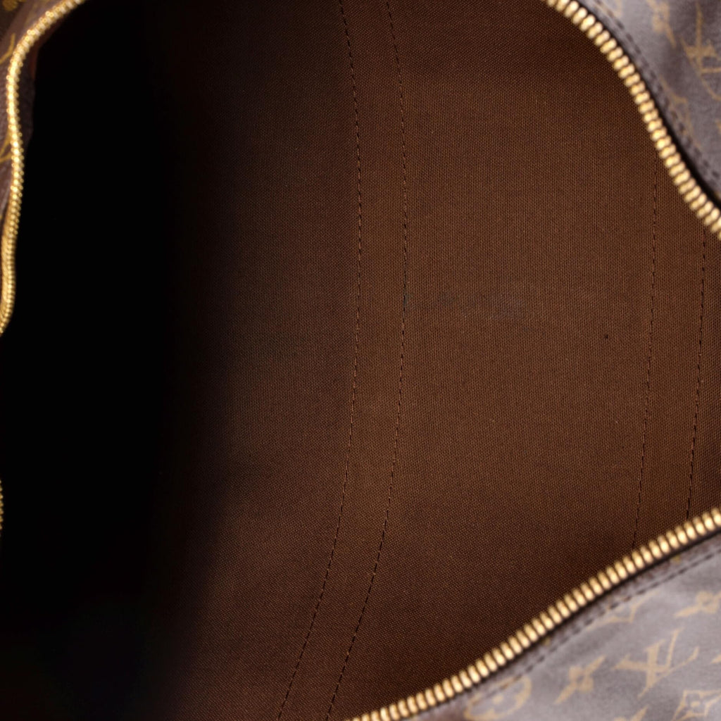 Louis Vuitton, Pre-Loved Keepall Bandouliere Bag 45, Brown