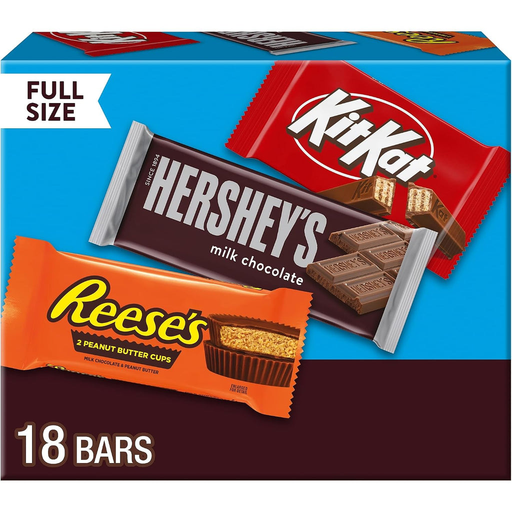 Sweet-Stack Sampler – Hershey's, Kit Kat & Reese's Variety Box