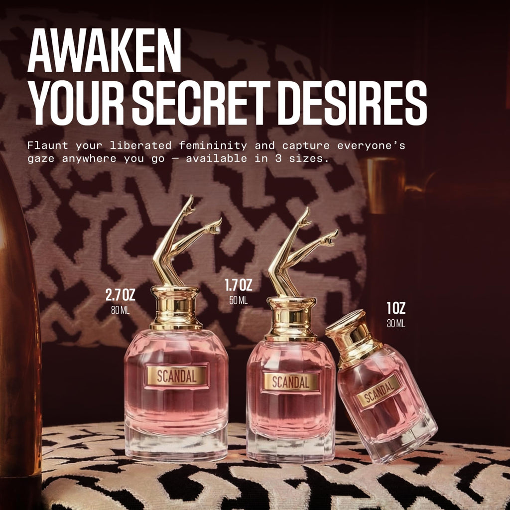 Jean Paul Gaultier Scandal Eau de Parfum for Women - 2.7 oz