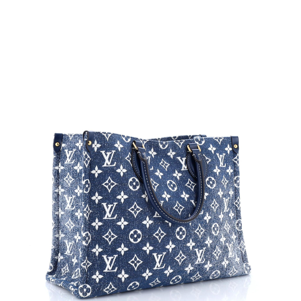 Louis Vuitton, Pre-Loved OnTheGo Tote MM, Blue