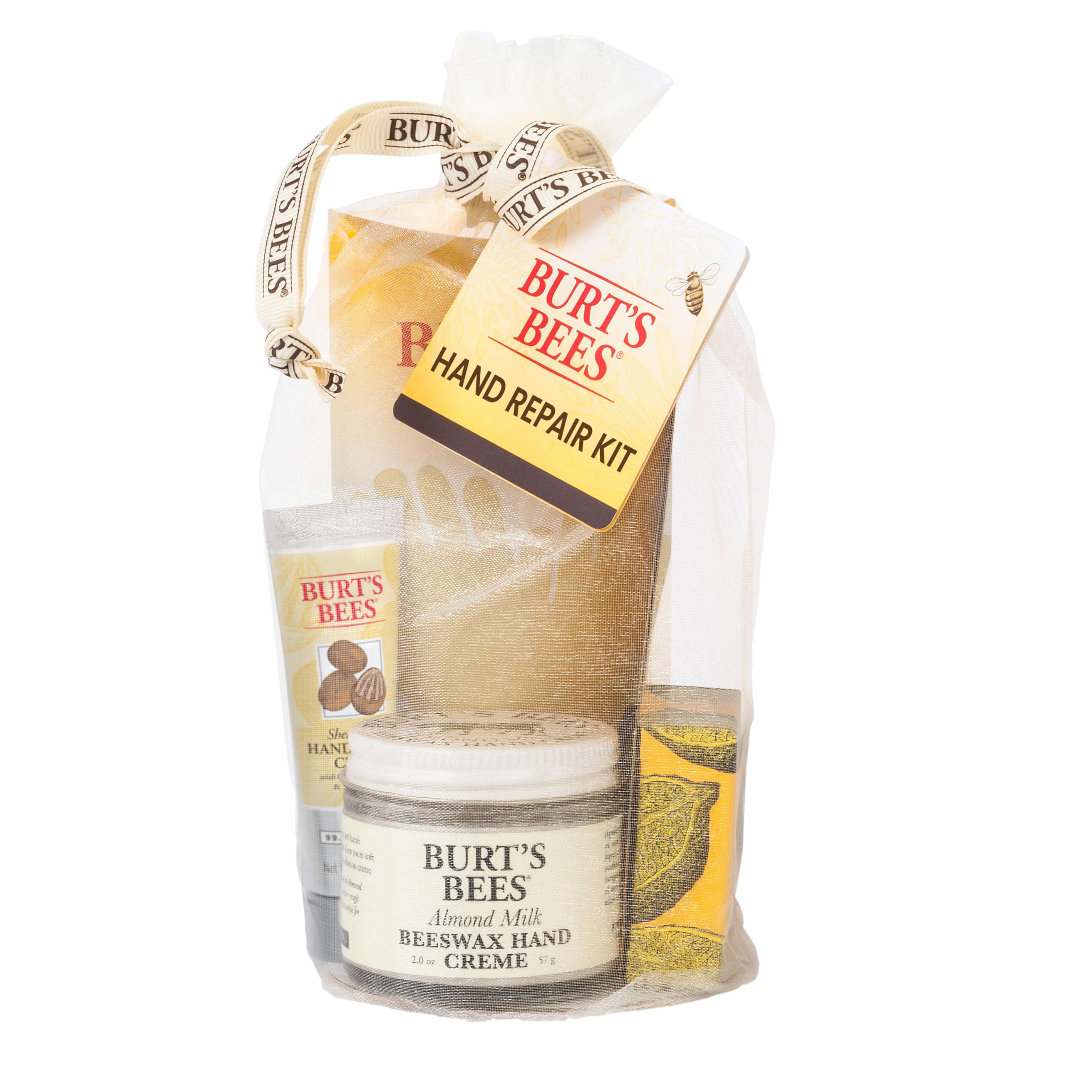 Burt's Bees Set de Regalo Repara Manos, 4 Productos