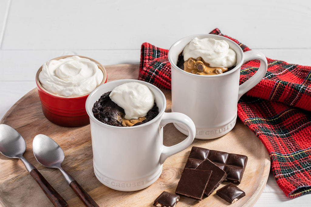 Cozy Café Set – Le Creuset Vancouver Mugs Set of 4, 14 oz