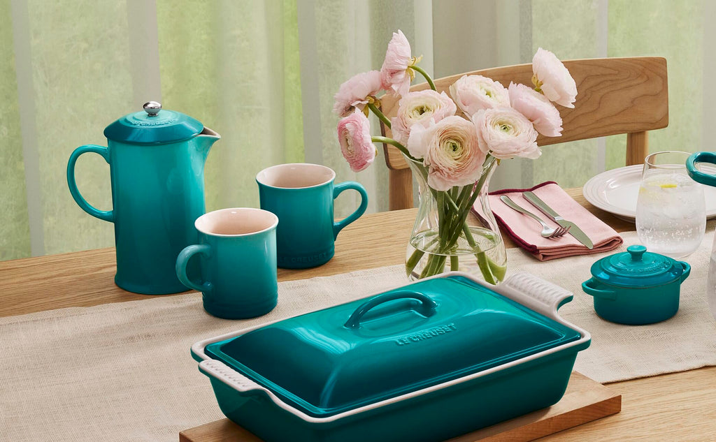 Slow-Morning Ritual – Le Creuset Stoneware French Press 34 oz