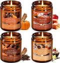 Fall-Nights Set – 4-Pack Scented Soy Candles