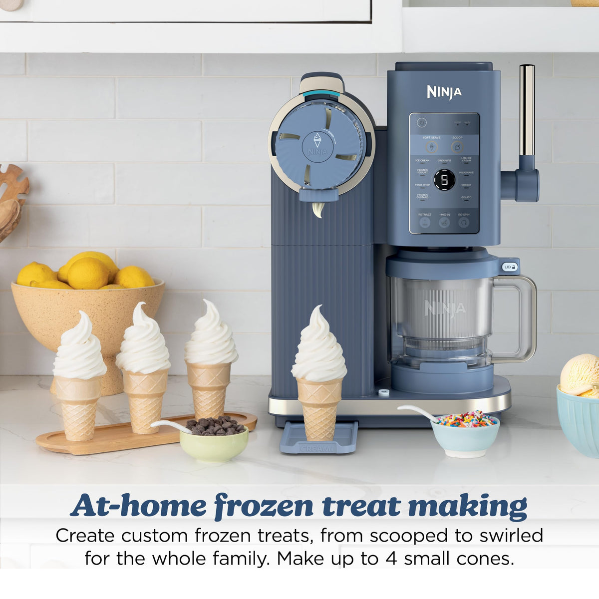 Sweet Treat Machine – Ninja CREAMi Scoop & Swirl 13-in-1 Ice Cream & Soft Serve Maker