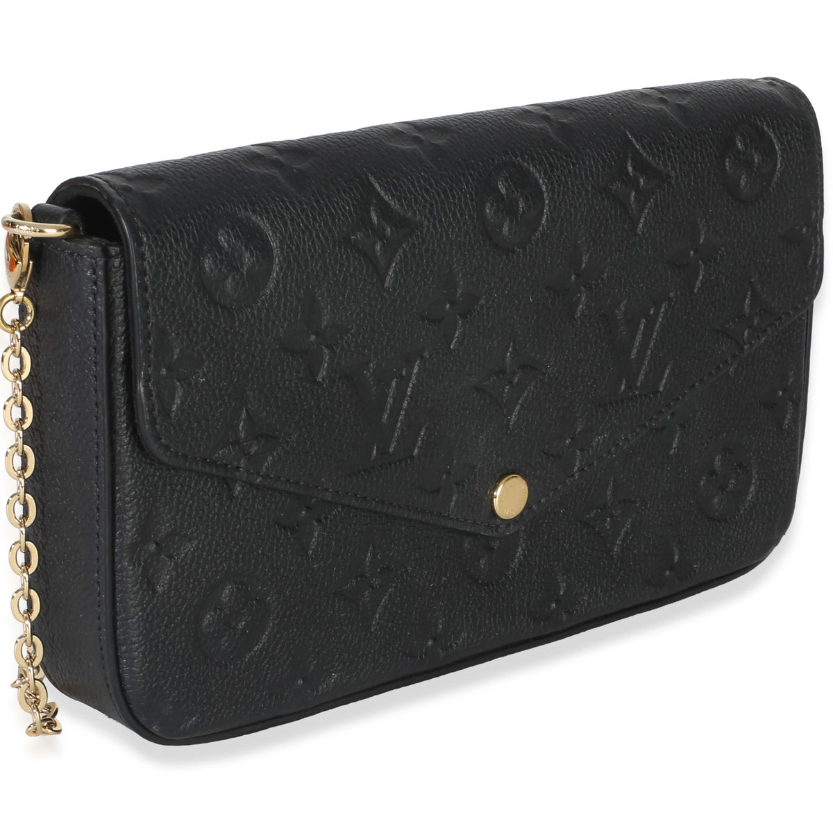 Louis Vuitton, Pre-Loved Felicie Pochette Black Small
