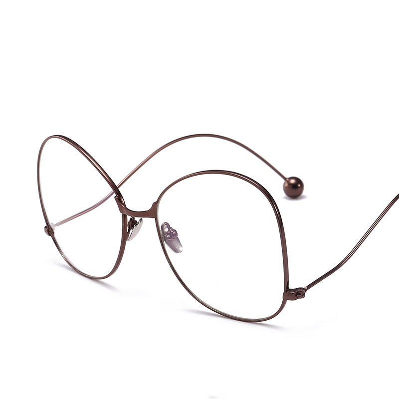 Large Frame Glasses Frame Can Be Equipped With Myopia Glasses Rim