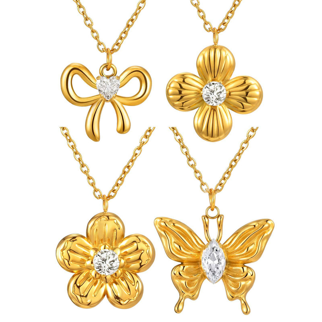 Ins-style Sweet And Girly Stainless Steel Necklace