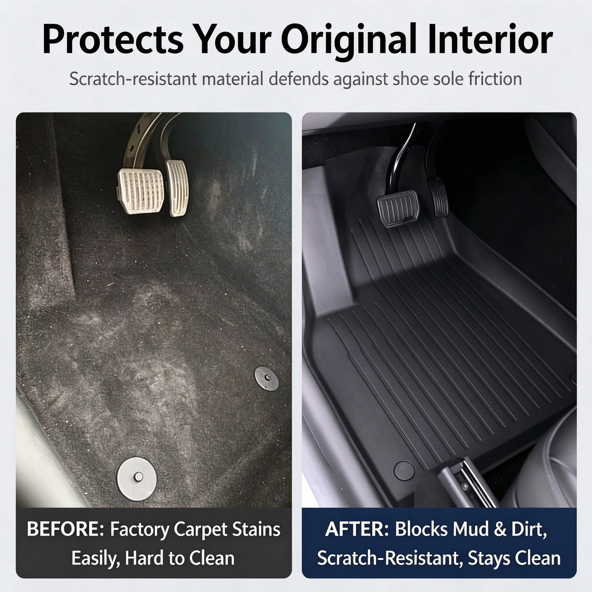 Full TPE Car Floor Mats For Grand Cherokee L 2021-2026, Custom Fit Floor Liners