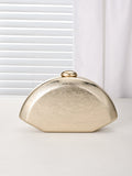 Womens Glossy Clutch Evening Bag Shoulder Chain Bag