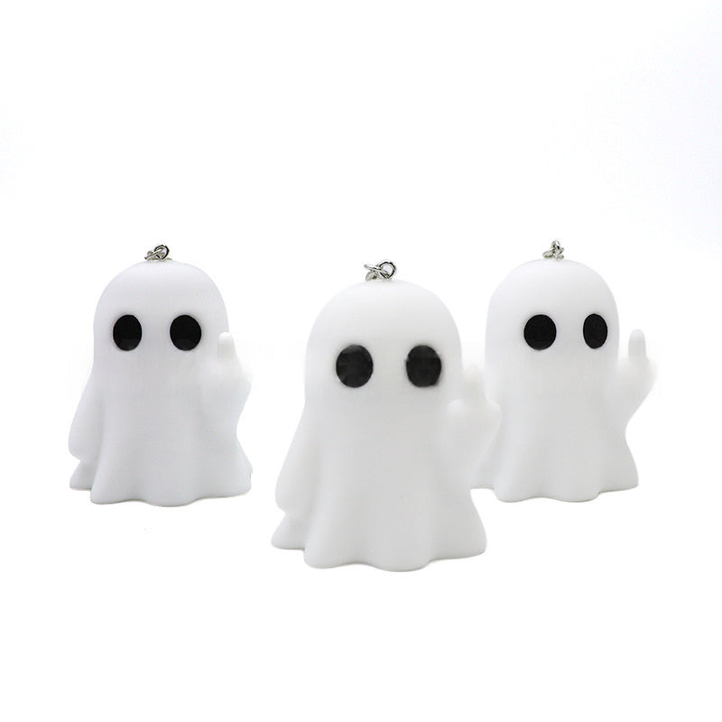 Halloween Mischievous Ghost Bag Charm