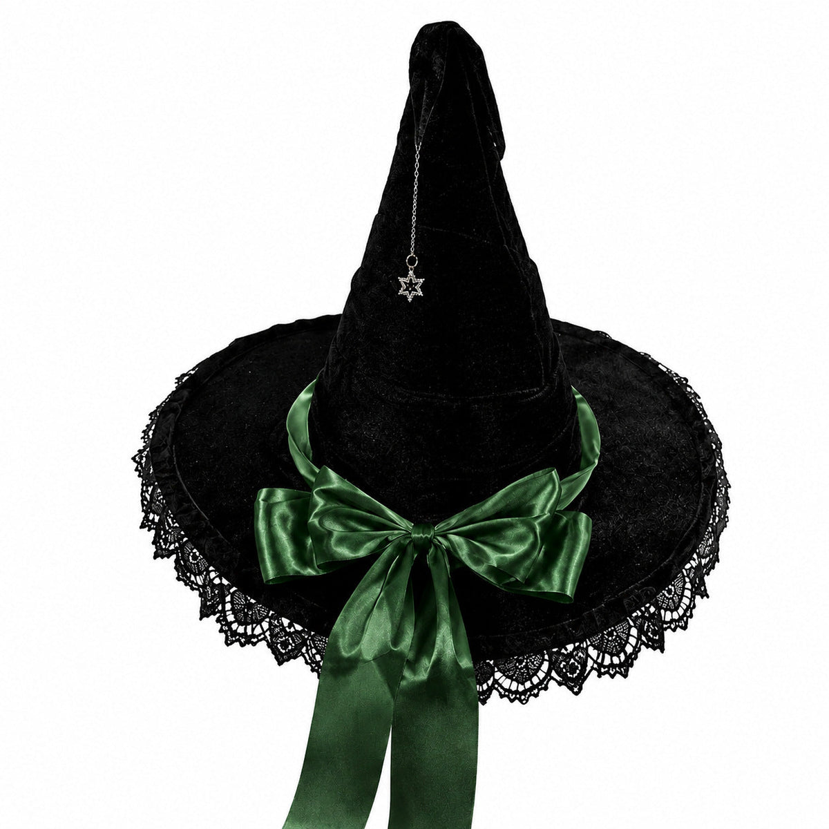 Halloween Flower Witch Hat Ball Party Hat