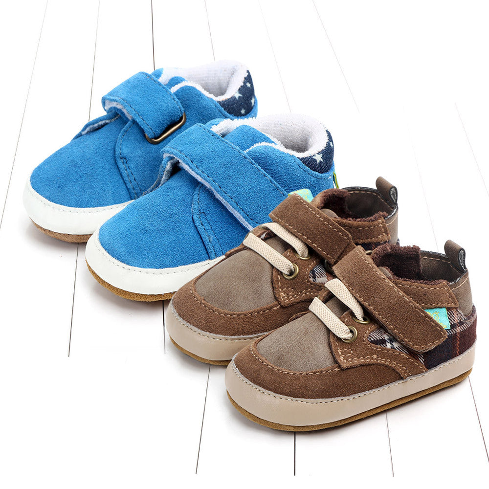 Lamb leather baby shoes