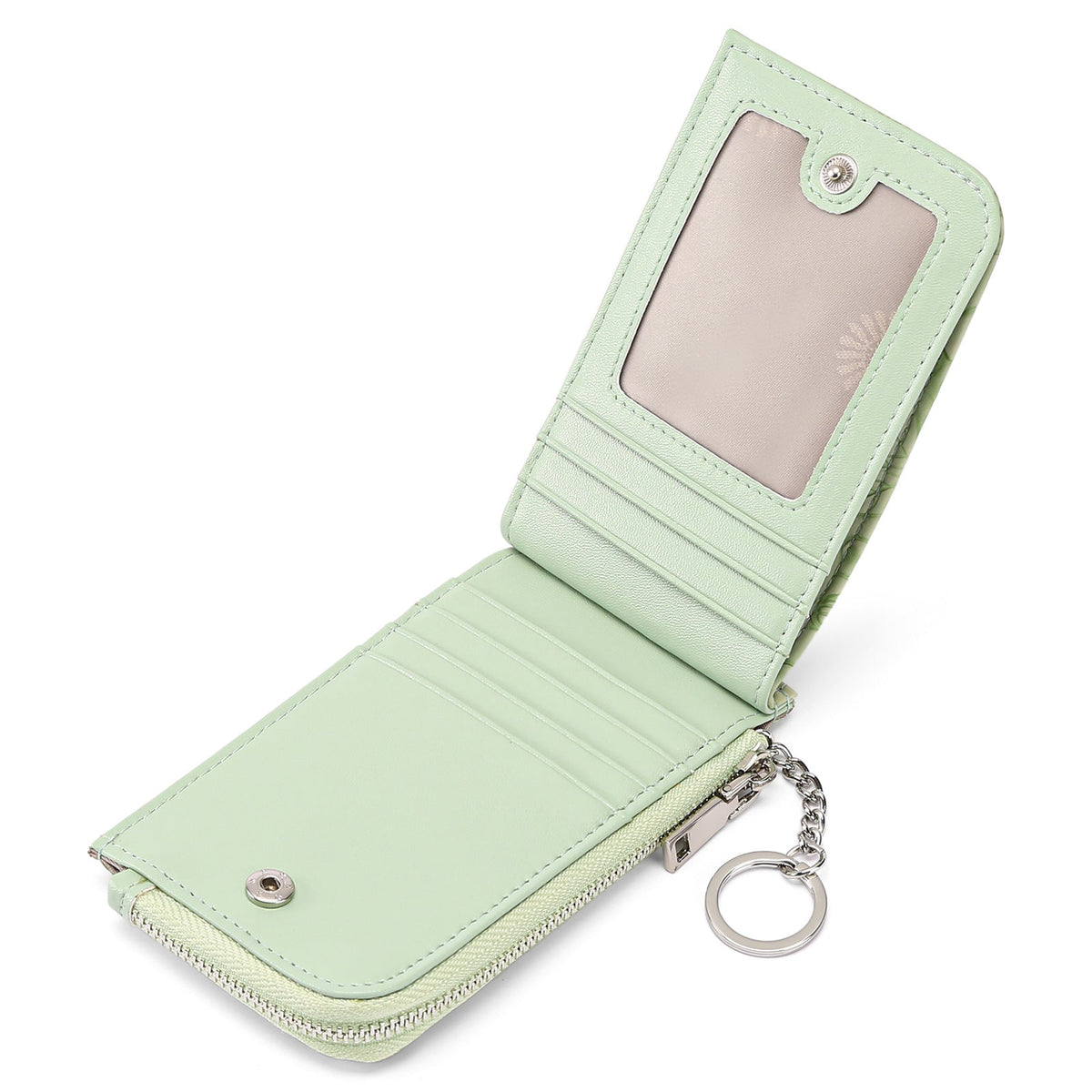 Zippered Large-Capacity Womens Coin Purse