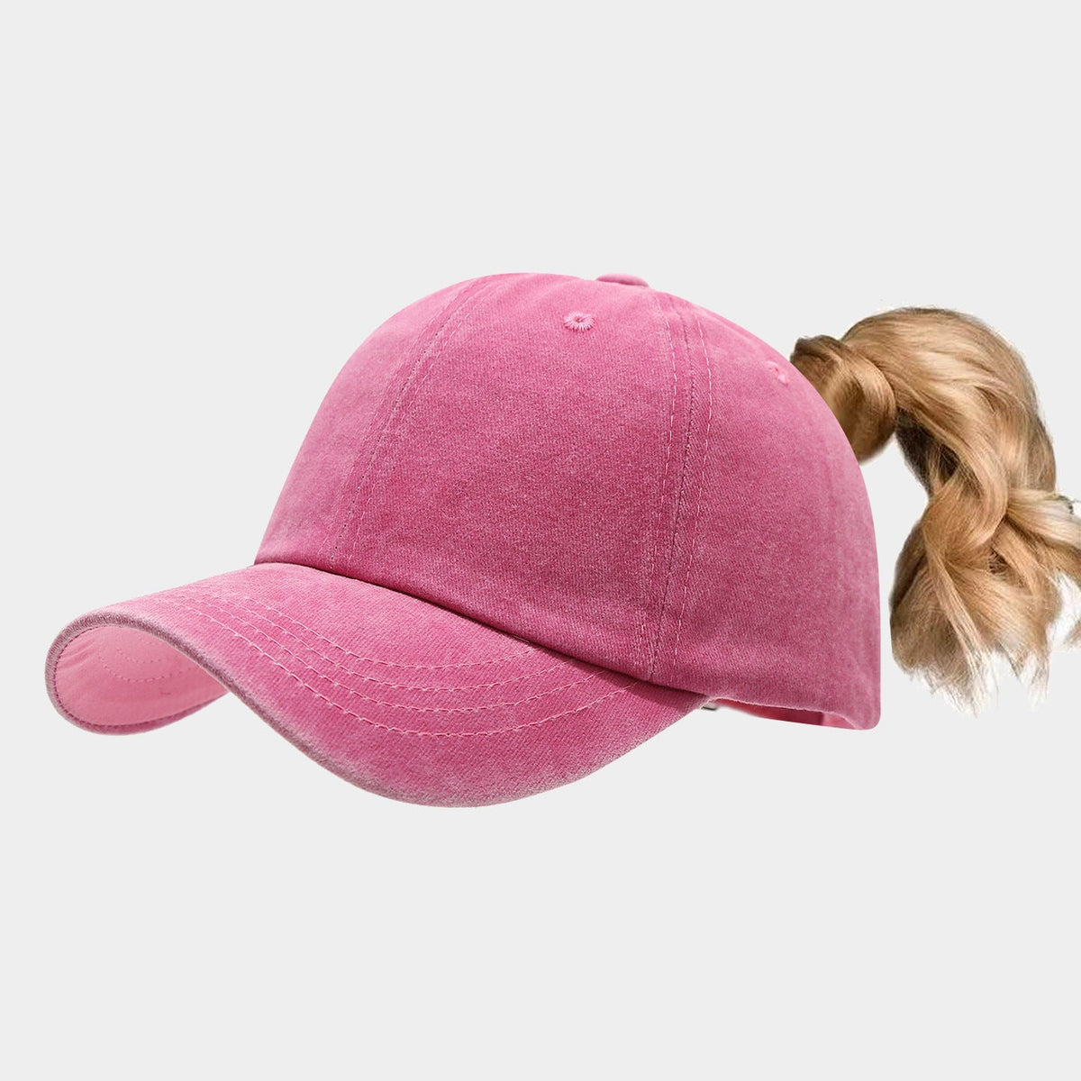 High Ponytail Outdoor Casual Sports Sun Hat