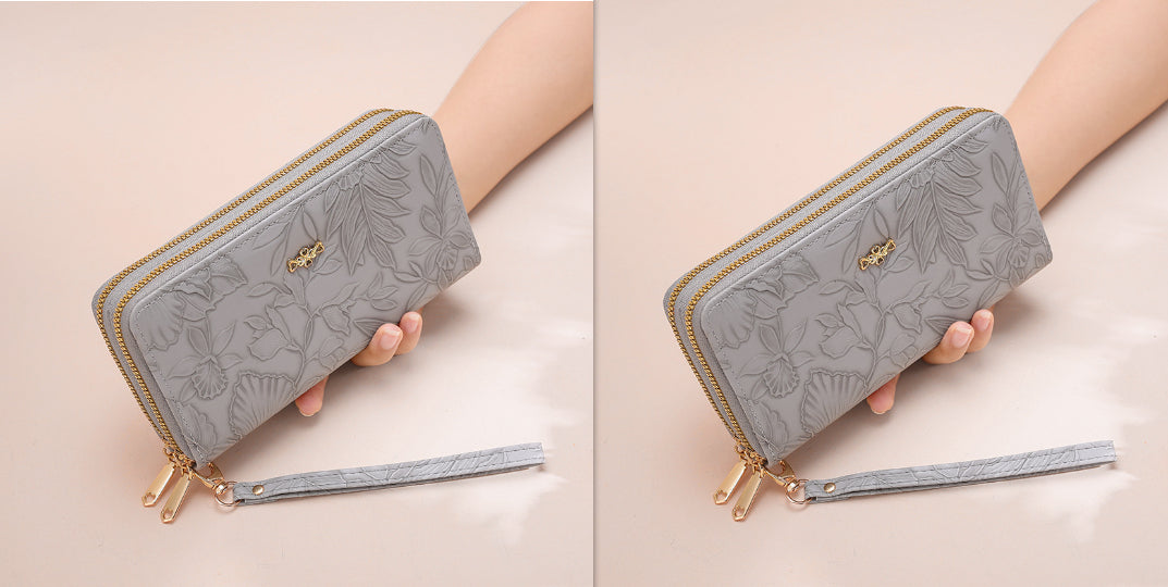 Womens Stylish Long Wallet With Large Capacity