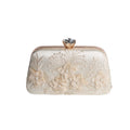 Chinese Style Embroidered Pearl Evening Bag For Women Light Luxury