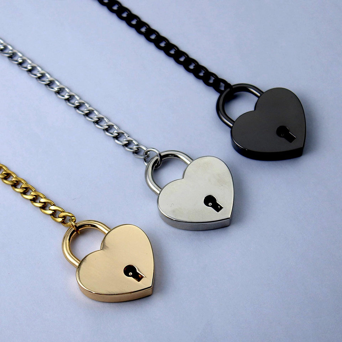 Women's Punk Rock Stainless Steel Necklace