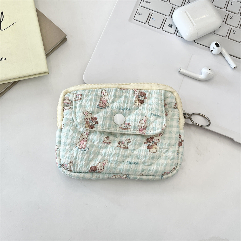 Clamshell Card Holder Multi-function Coin Purse For Women