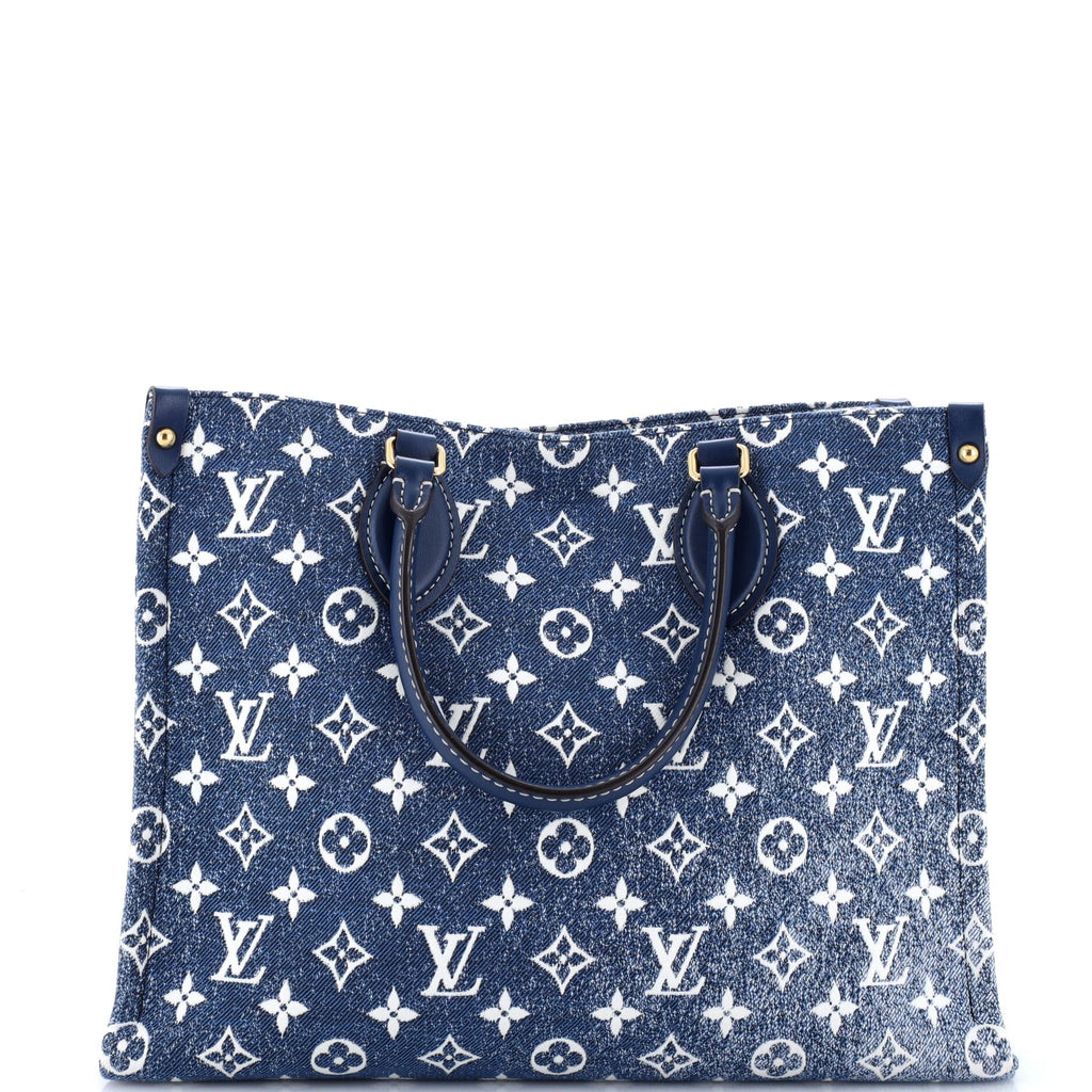 Louis Vuitton, Pre-Loved OnTheGo Tote MM, Blue