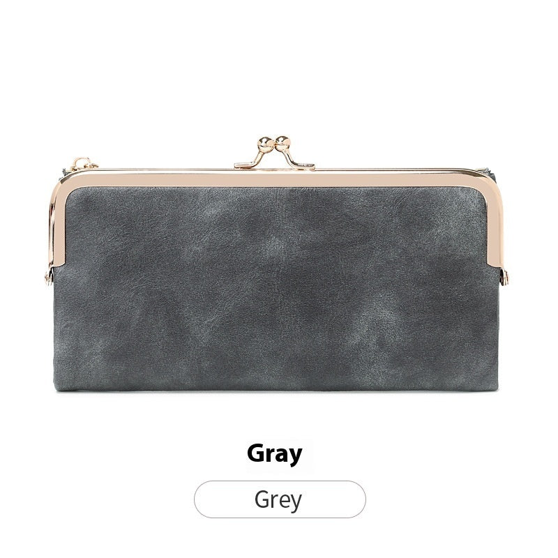 Retro Clip Multifunctional All-match Folding Coin Purse