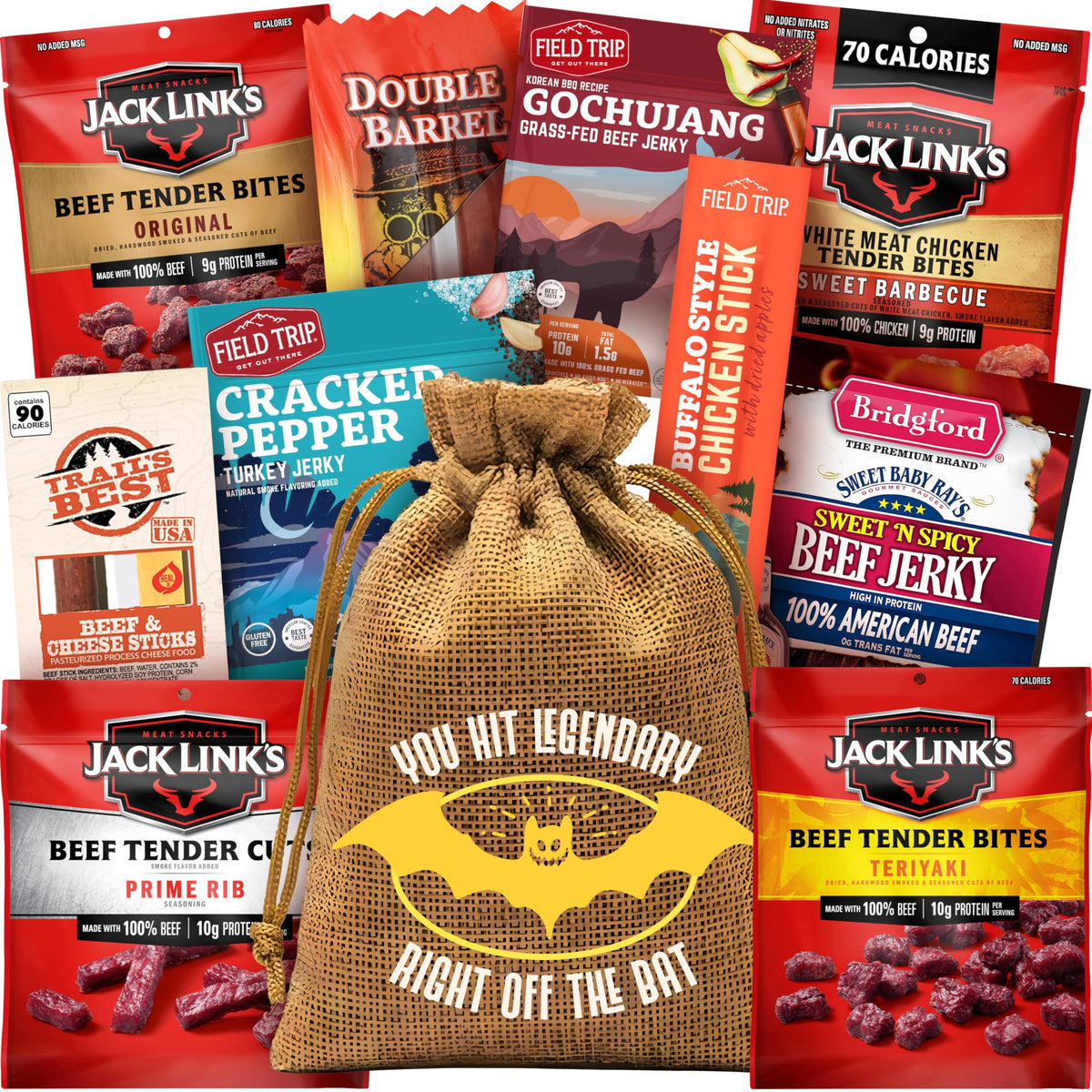 Spooky Snack Attack Jerky Gift Basket