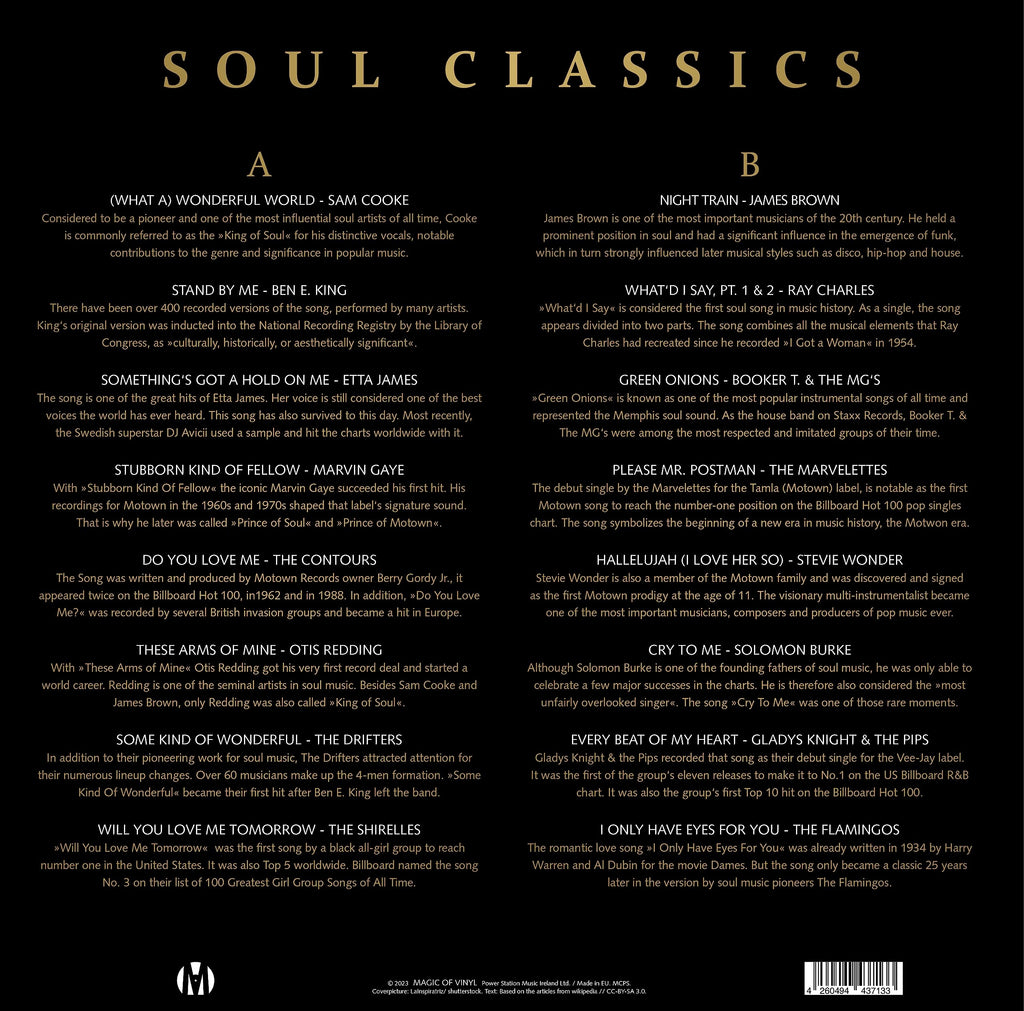 Soul Classics - Limited Edition Colored Vinyl