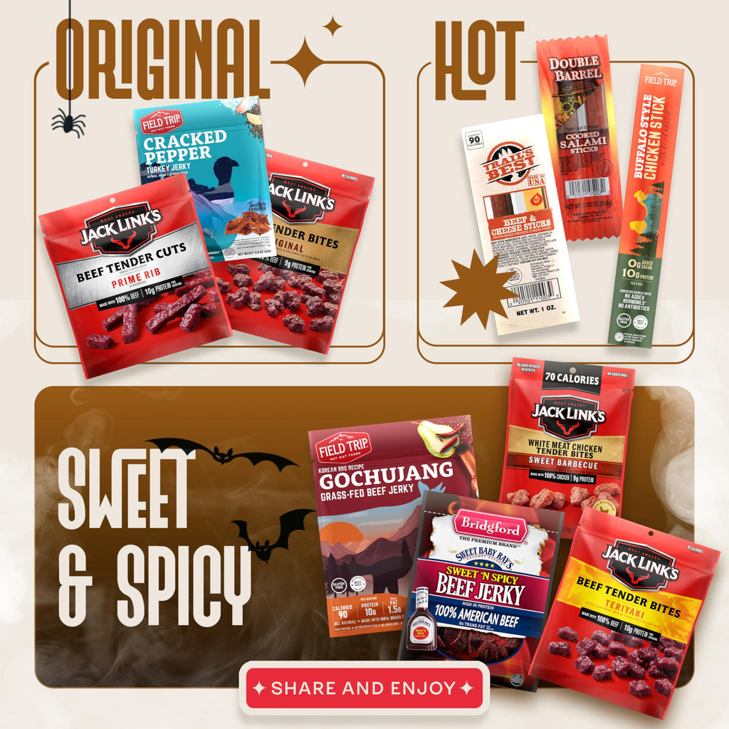 Spooky Snack Attack Jerky Gift Basket