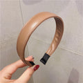 Simple And Versatile Leather Headband Hair Accessories