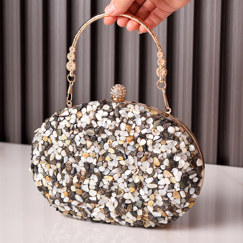 Affordable Luxury Diamond-encrusted Evening Clutch